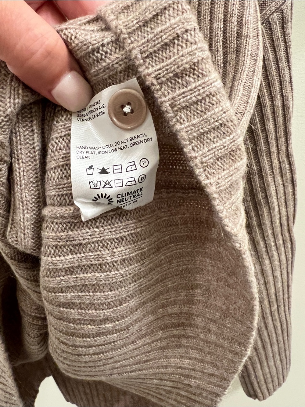 Reformation Cashmere Blend Cardigan - Picture 7 of 8